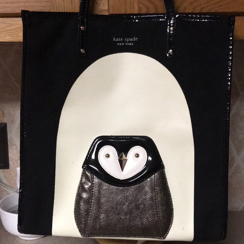 Rare and HTF Kate♠️Spade Penguin Tote